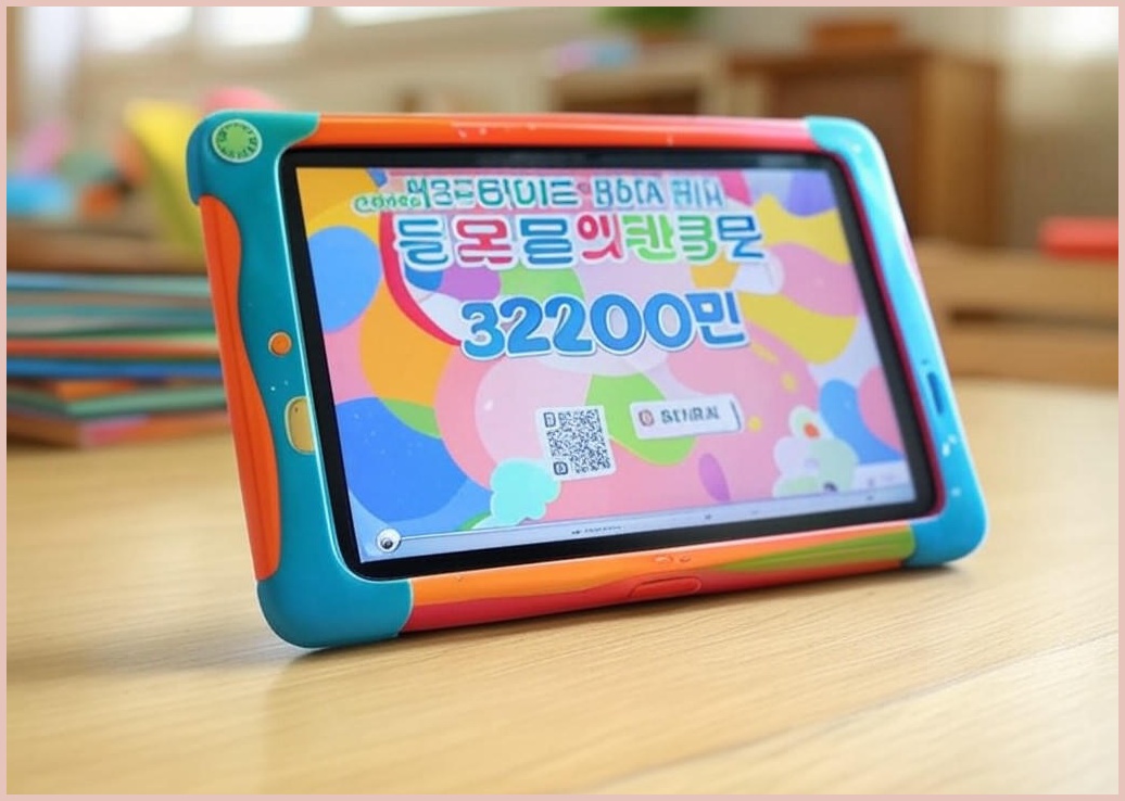 요미몬 아동용 터치식 키즈탭 프로 3200편 콘텐츠, 혼합색상, 1개