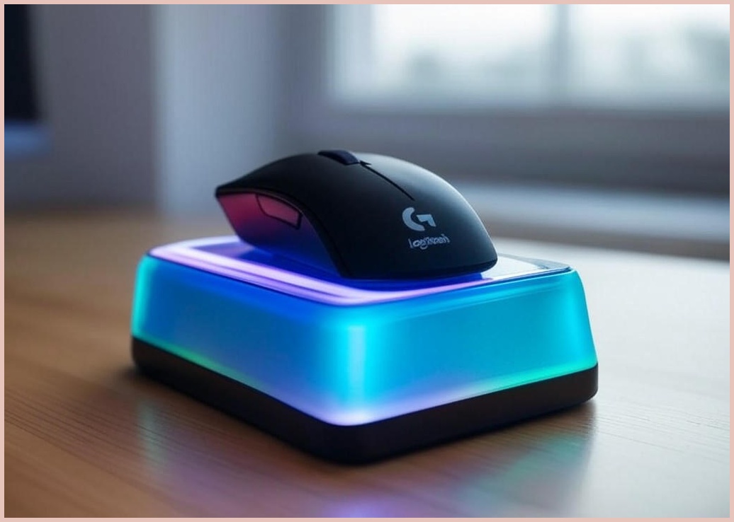 이메이션 차징독2 RGB 충전독2 로지텍 무선마우스 (G502/502X/G703/G903/GPRO/지슈라/지슈라2 등 호환) - 이미지 1